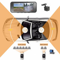 T701 Full 1080P Dash Cam DVR Dash Camera Car Video Recorder DVR Camera Dashcam 140° Wide Angle Loop Recording Night Vision G-Sensor built in 32GB