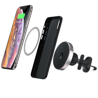 magnetic shookproof car mount holder automatic sensor 15W wireless car charger for IPhone 12/12 pro/12 pro max/12 mini