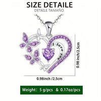 Love Butterfly Necklace New Year's Gift For Your Lover For Your Friend