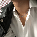 Men's U-shaped Spliced Clavicle Necklace