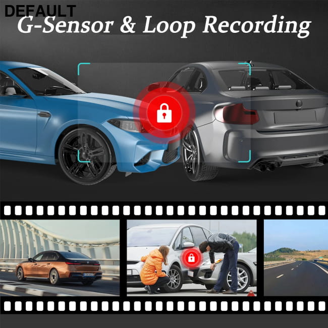 Dual Lens Car DVR FHD 1920*1080P Dash Camera Cabin Dashcam Cameras Video