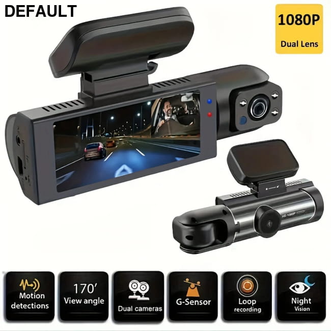 Dual Lens Car DVR FHD 1920*1080P Dash Camera Cabin Dashcam Cameras Video