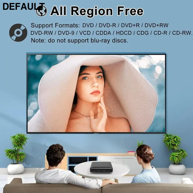 DVD Player 1080P Home Players Full HD Multimedia & Blu-ray