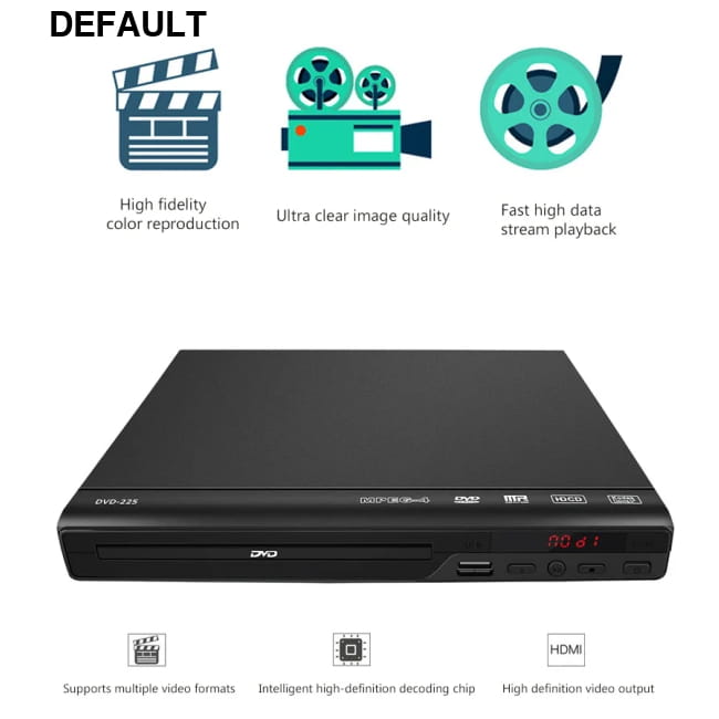 DVD Player 1080P Home Players Full HD Multimedia & Blu-ray
