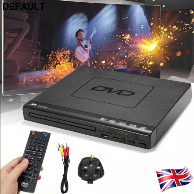 DVD Player Compact Multi Region HDCD CD VCD Music Disc Home Players & Blu-ray