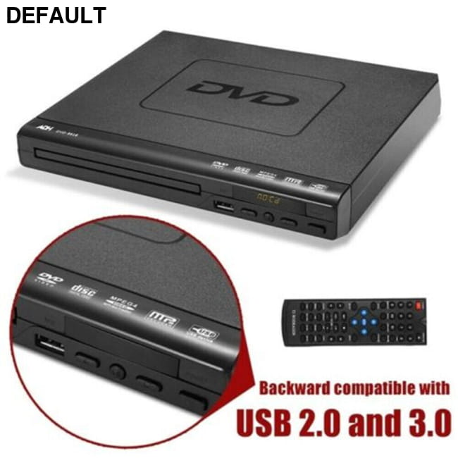 DVD Player Compact Multi Region HDCD CD VCD Music Disc Home Players & Blu-ray
