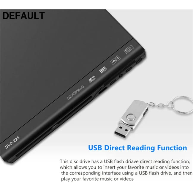 DVD Player High-defination 1080P Home Box For TV Players & Blu-ray