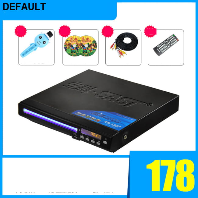 DVD Player Home HD Portable 3 Players & Blu-ray