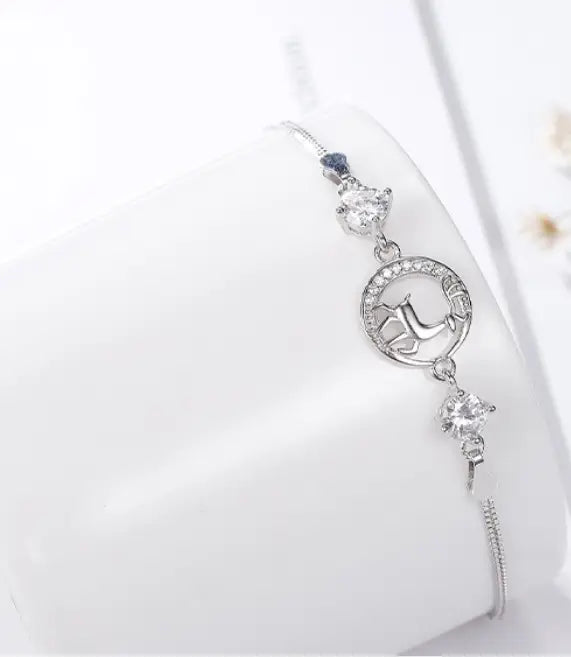 Fawn 925 sterling silver bracelet