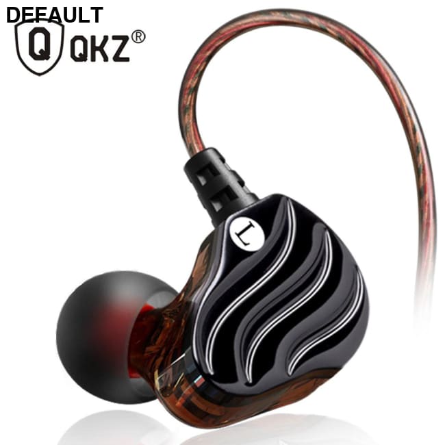 Earphones QKZ KD4 fone de ouvido Mini Dual Driver Original hybrid dual dynamic driver Headphone mp3 DJ Headset