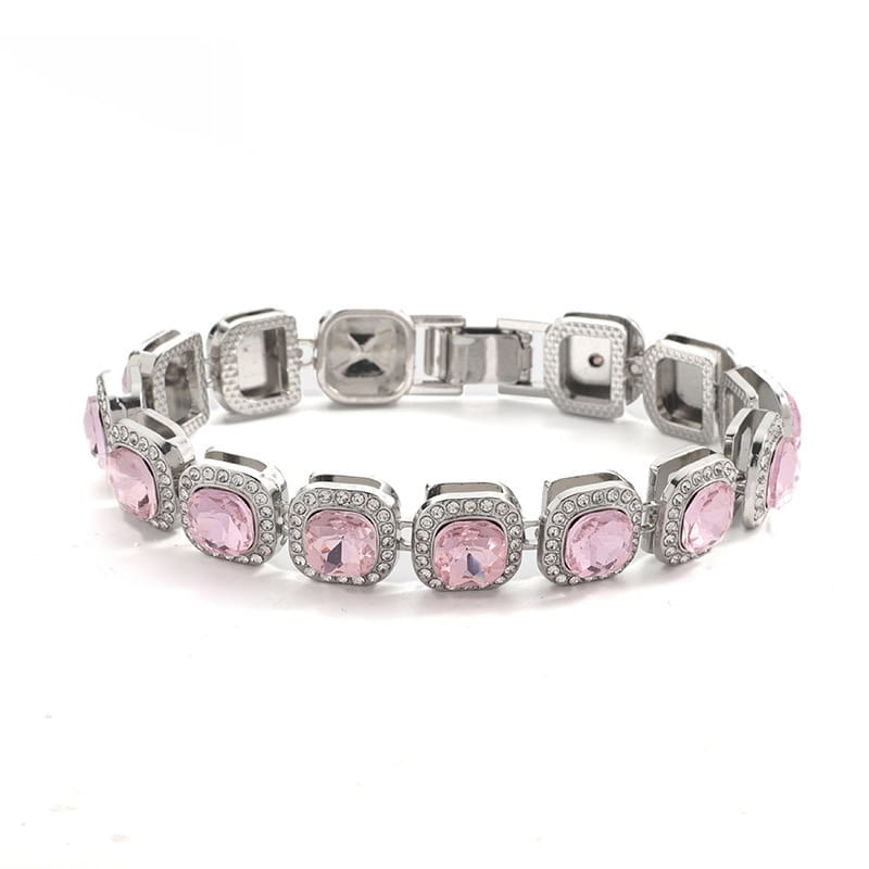 Womens Cubic Zirconia Full Diamond Bracelet