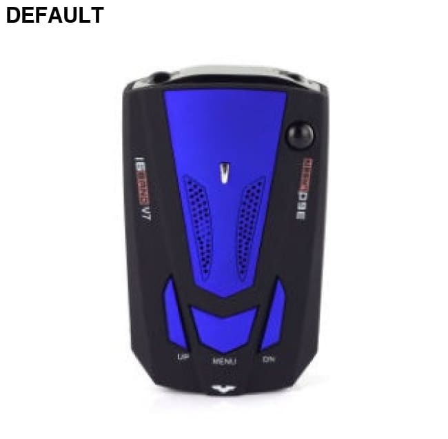 Electronic Dog V7 English And Russian Vehicle-mounted Speed Measurement Vehicle Mobile Detector Blue Car Radar Detectors
