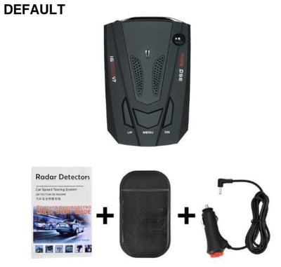 Electronic Dog V7 English And Russian Vehicle-mounted Speed Measurement Vehicle Mobile Detector Car Radar Detectors