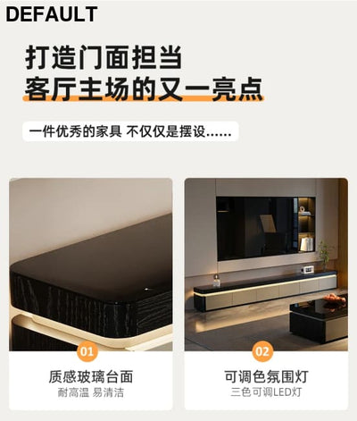 Elegant Space Saving TV Stand Eco Friendly Materials Sustainable Modern Aesthetics Sliding Doors Living Room Furniture