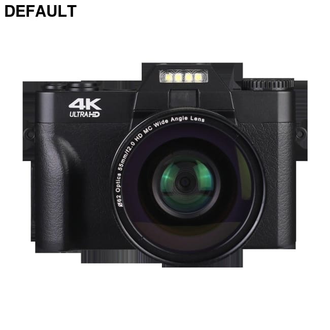 ELRVIKEC 2021 4K HD 16X Digital Camera Micro Single Retro With WiFi Professional Vlog External Lens Cameras Best