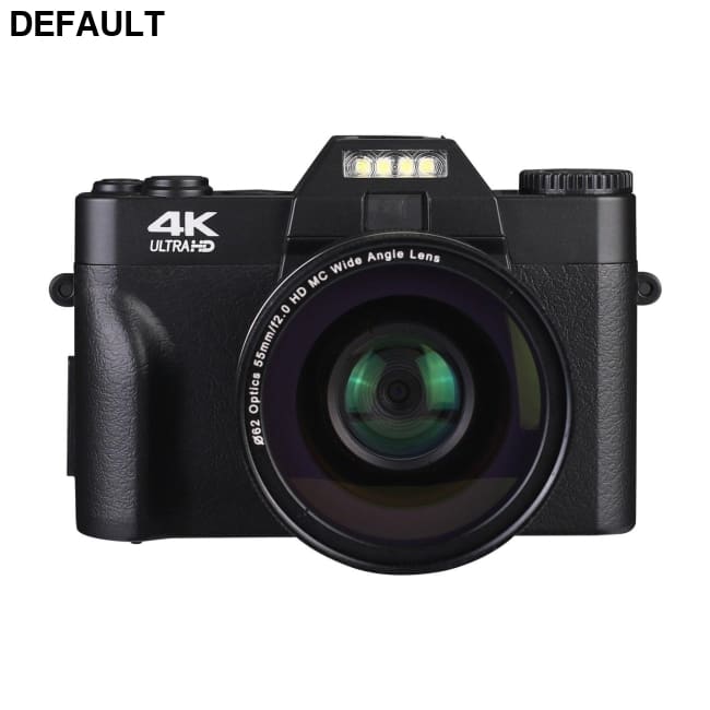 ELRVIKEC 2021 4K HD 16X Digital Camera Micro Single Retro With WiFi Professional Vlog External Lens Cameras Best