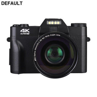 ELRVIKEC 2021 4K HD 16X Digital Camera Micro Single Retro With WiFi Professional Vlog External Lens Cameras Best