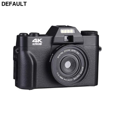 ELRVIKEC 2021 4K HD 16X Digital Camera Micro Single Retro With WiFi Professional Vlog External Lens Only / Standard
