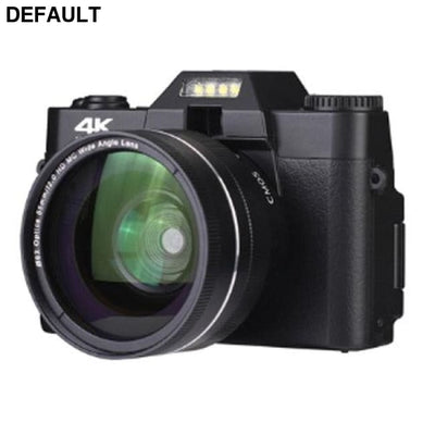 ELRVIKEC 2021 4K HD 16X Digital Camera Micro Single Retro With WiFi Professional Vlog External Lens Wide Angle Mirror