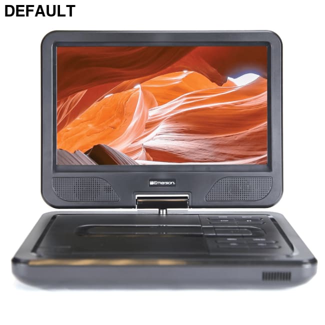 Emerson 10’’ DVD Player with Built-In Speaker Black / US Portable dvd Players Best Selling Products & Blu-ray