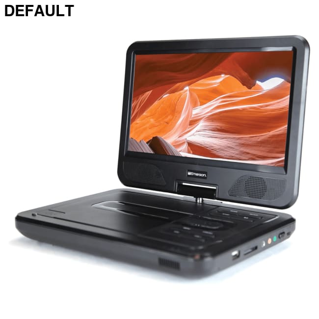 Emerson 10’’ DVD Player with Built-In Speaker Black / US Portable dvd Players Best Selling Products & Blu-ray