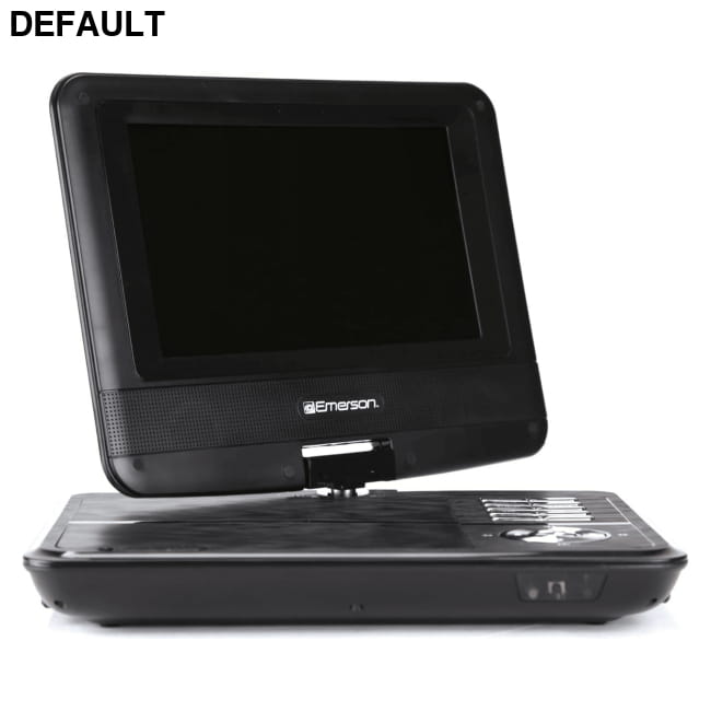 Emerson 7-Inch DVD Player with Built-in Speaker Black / US Portable Players Audio Accessories