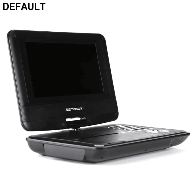 Emerson 7-Inch DVD Player with Built-in Speaker Black / US Portable Players Audio Accessories