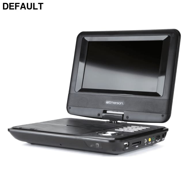 Emerson 7-Inch DVD Player with Built-in Speaker Black / US Portable dvd Players Best Selling Products Audio Accessories