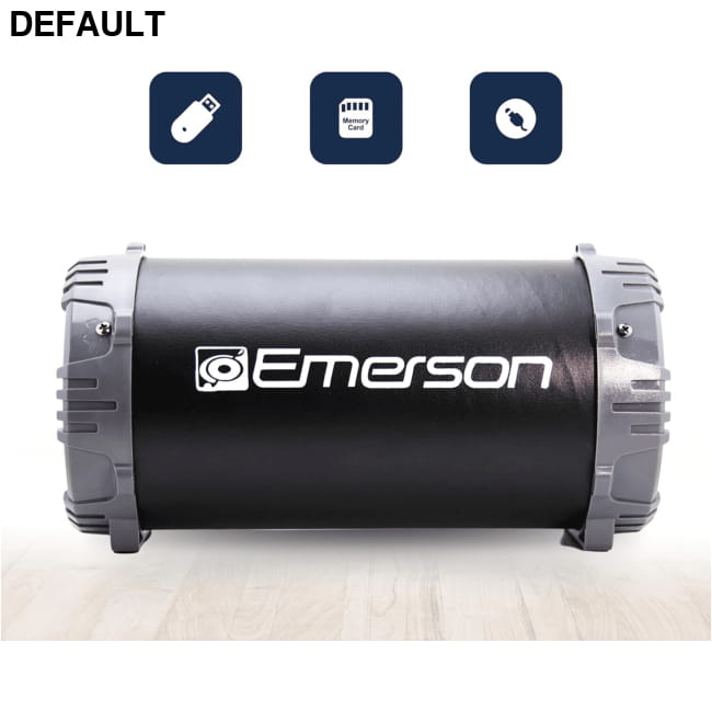 Emerson Portable Bluetooth Speaker with LED Lighting Mini Speakers