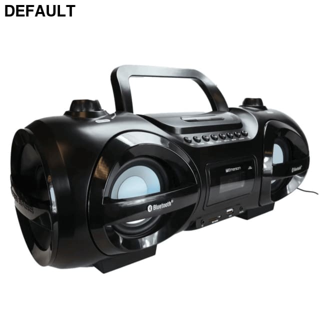 Emerson Portable Cassette Player and Recorder Black CD Players Boomboxes