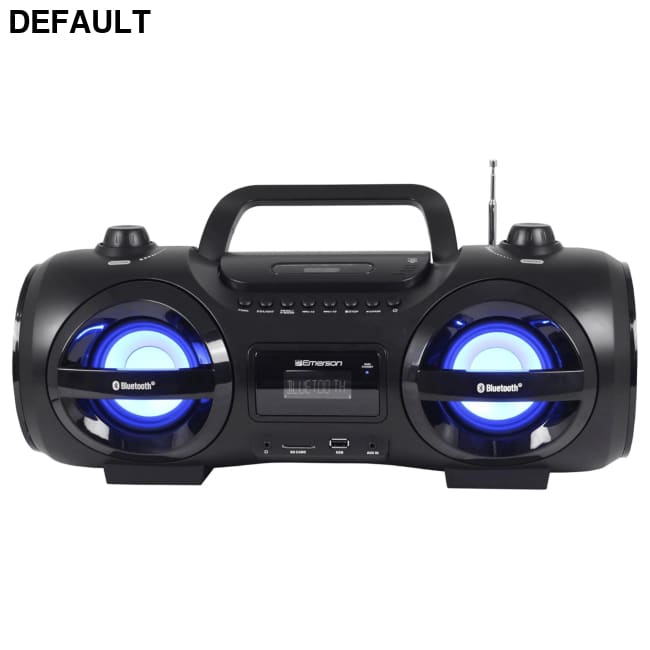 Emerson Portable Cassette Player and Recorder Black CD Players Boomboxes