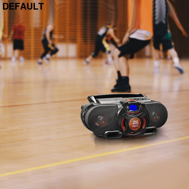 Emerson Portable Stereo Bluetooth Boombox Black Audio Systems Best Selling Products