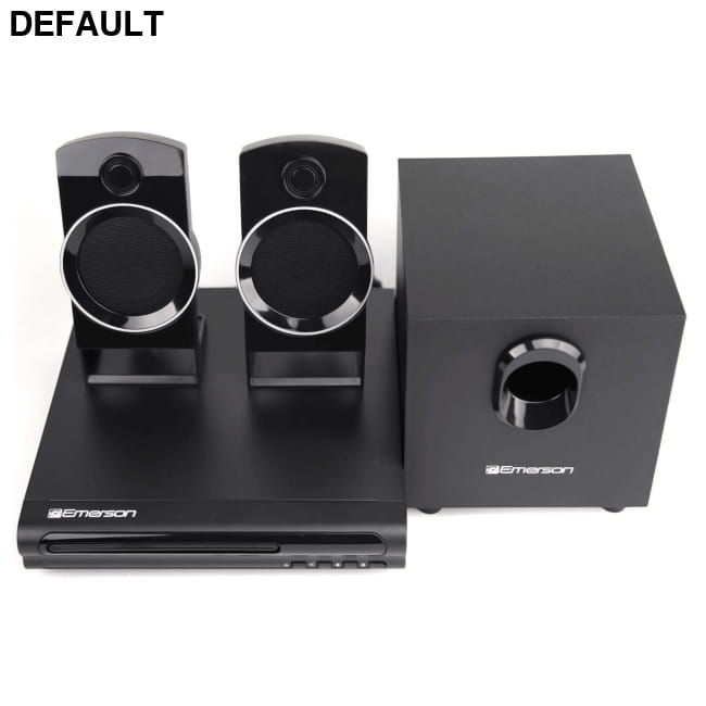 Emerson Speaker Surround Sound System & 2.1 Channel Home Theater Speakers DVD Blu-ray Players