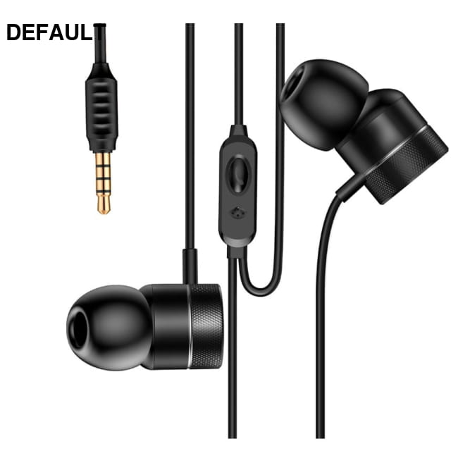 Encok H04 Wired Headphones 3.5mm Stereo Music Earbuds In-Ear