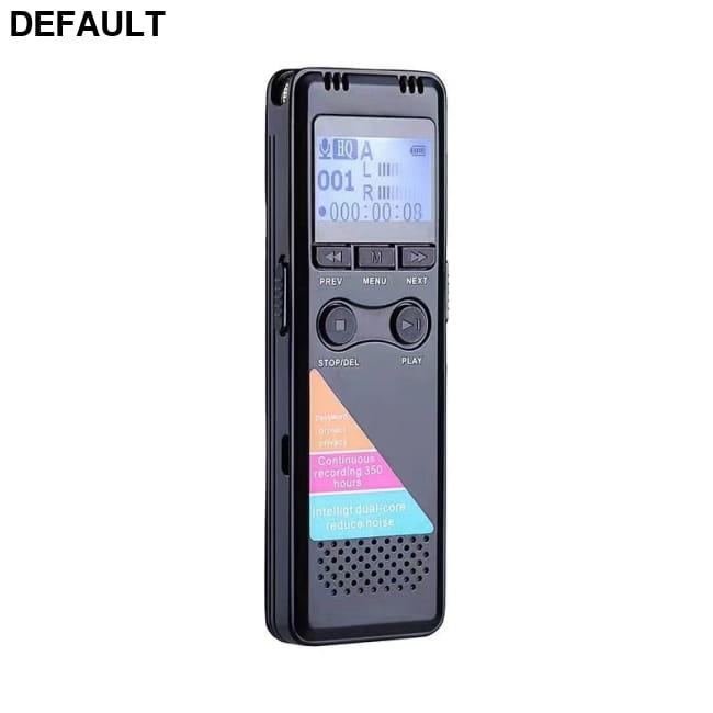 English HD Noise Reduction Digital Recording Pen MP3 Player Black / 32GB Voice Recorder Recorders