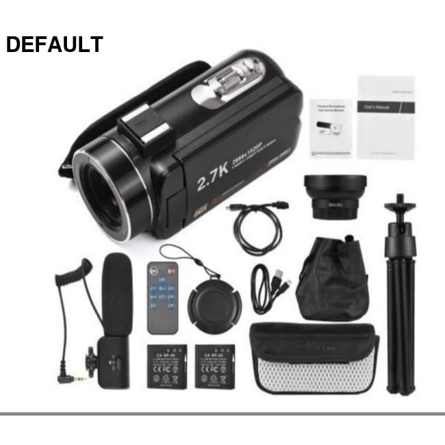 English Product 27K HD 48 Million Pixel Digital Video Battery Tripod Wide Angle Camcorders Cameras
