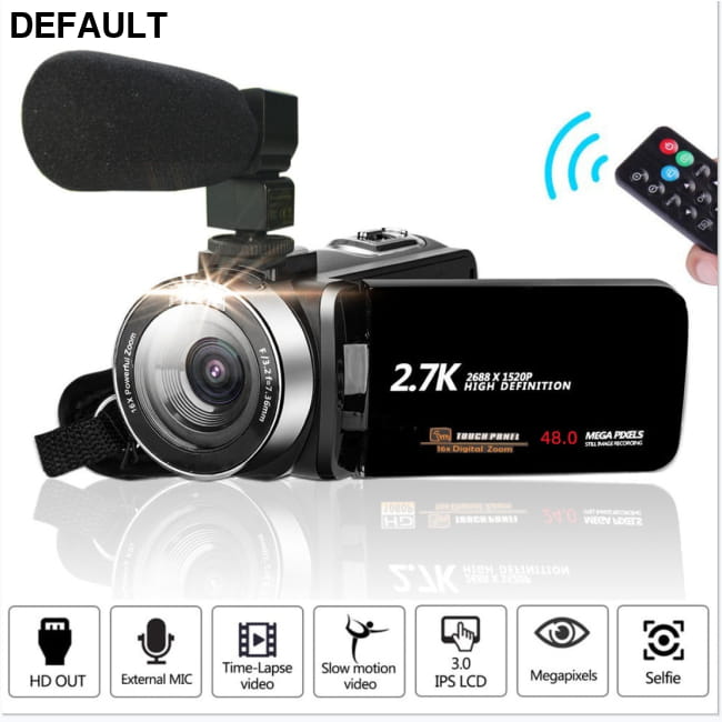 English Product 27K HD 48 Million Pixel Digital Video Camcorders Cameras