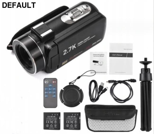 English Product 27K HD 48 Million Pixel Digital Video Camera Home Travel DV06S Battery Tripod Camcorders Best Selling