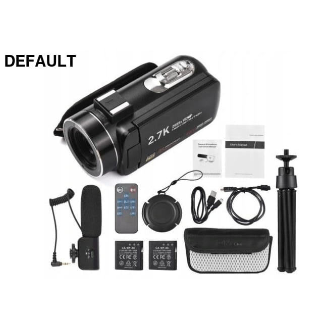 English Product 27K HD 48 Million Pixel Digital Video Microphone Battery Tripod Camcorders Cameras