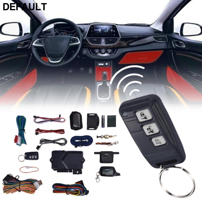 English Russian Version B9 Two-way Start Car Alarm Burglar & Security Systems Electronics