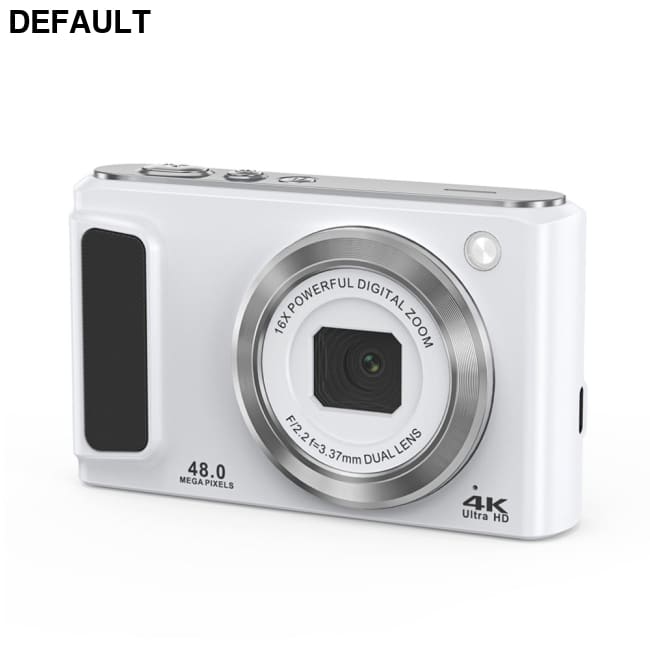 Entry-level 4K HD Digital Camera Front And Rear Dual White Cameras Best Selling Products Compact