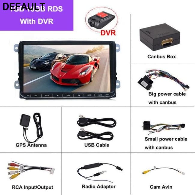 Essgoo Android 9.1 Car Radio 9’’ 2GB/1GB RDS AM DAB GPS Navigation 2din Autoradio WIFI Bluetooth Universal Multimedia