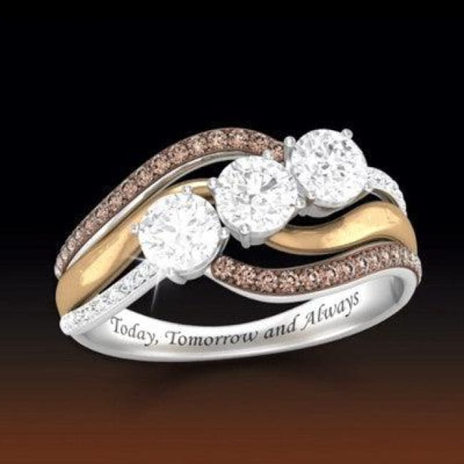 Europe and America Hot Sale Fashionable Personalized Letter Sterling Silver Rings