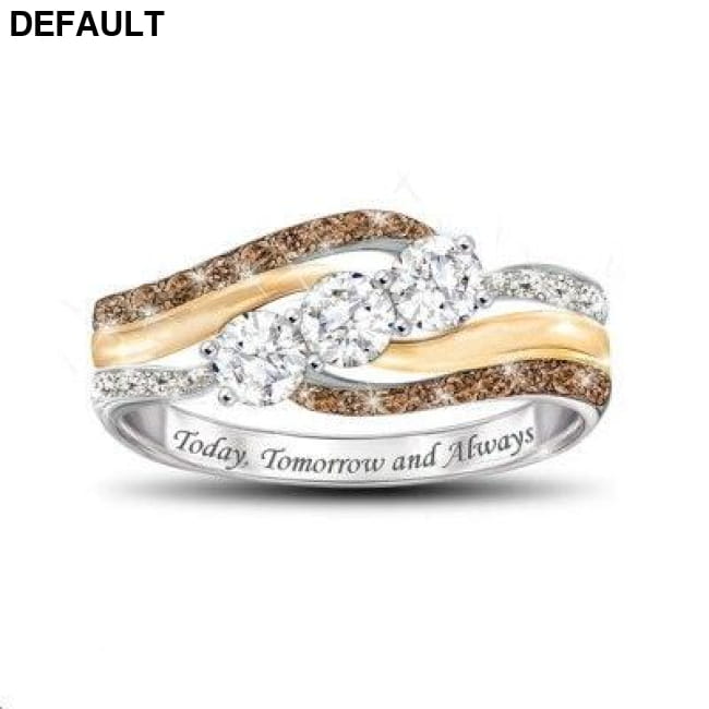Europe and America Hot Sale Fashionable Personalized Letter Sterling Silver Rings