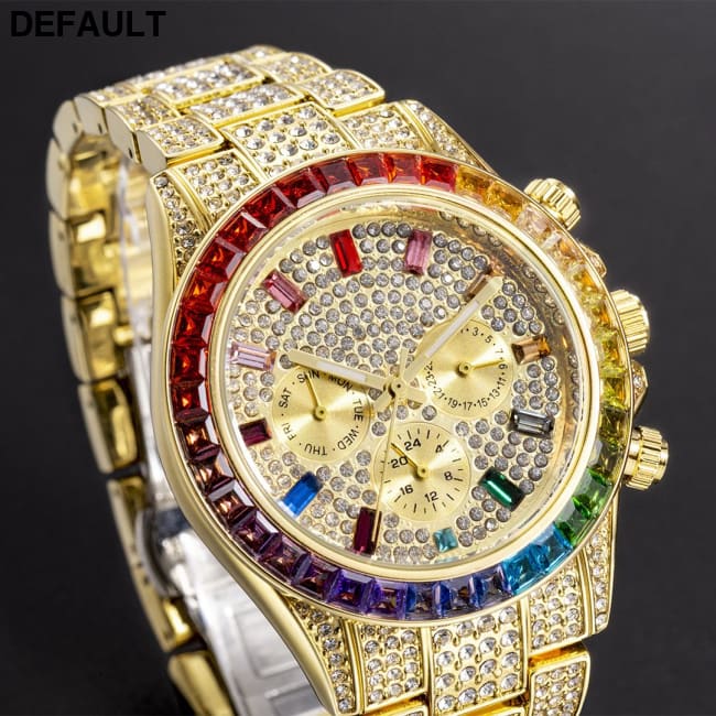 European And American Fashion High-end Full Star Quartz Men’s Watch Men Watches Best Selling Products