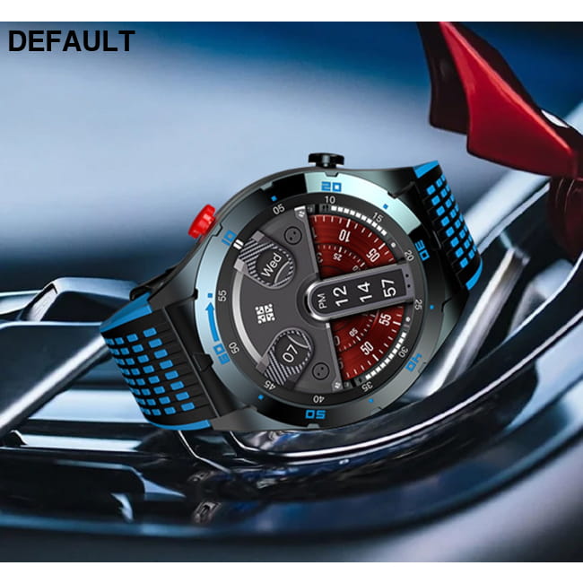 EX102 smart watch double starry sky sports strap for men Blue Watches