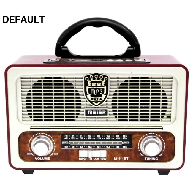 Export Desktop Retro Radio Full Band Bluetooth Speaker Portable Radios Speakers