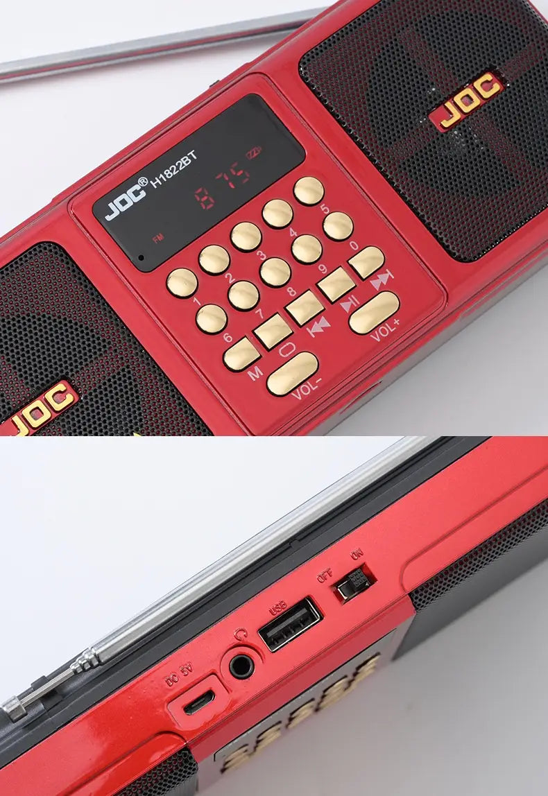 Multi-Function Card Portable Radio For The Elderly Full-band Bluetooth Speaker