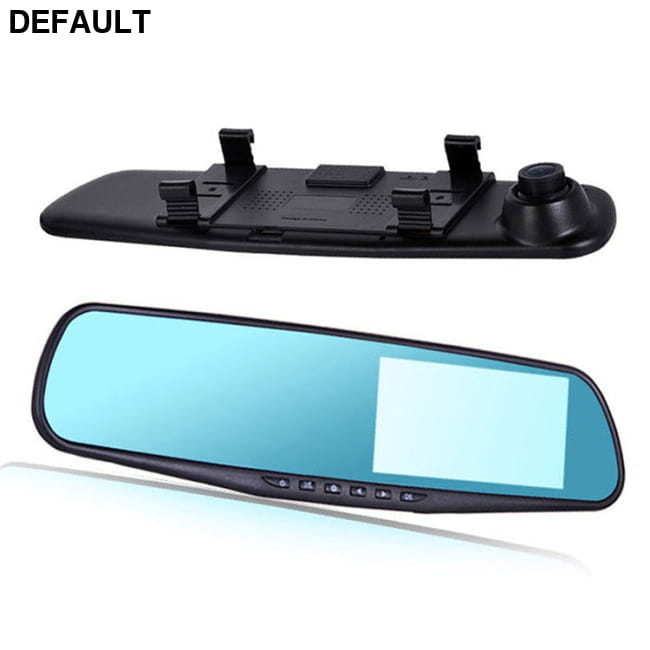 Factory wholesale Car Dash Cam 4.3’’ LCD FHD 1080p Dual None / Black DVR Cameras Video