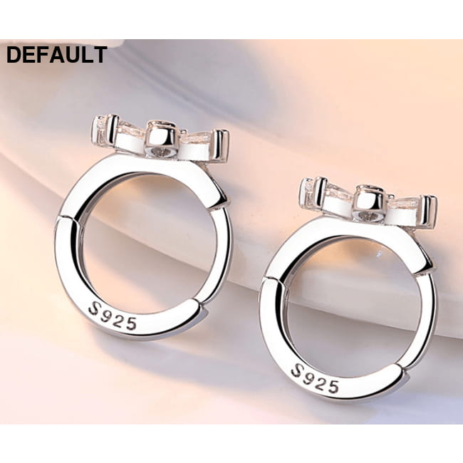Fanqieliu Sterling 925 Silver Earrings Natural Crystal